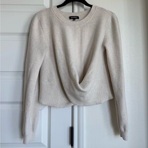 525 America Soft Cream Crew Neck Sweater Size Medium